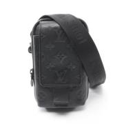 Pre-owned Leather louis-vuitton-bags Louis Vuitton Vintage , Black , D...