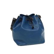 Pre-owned Leather louis-vuitton-bags Louis Vuitton Vintage , Blue , Da...