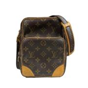 Pre-owned Canvas louis-vuitton-bags Louis Vuitton Vintage , Brown , Da...