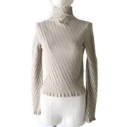 Pre-owned Fabric tops Balenciaga Vintage , Beige , Dames