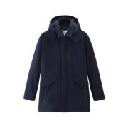 Tech Softshell Mac met eendendons Woolrich , Blue , Dames