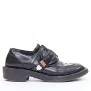 Pre-owned Leather flats Balenciaga Vintage , Black , Dames