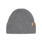 Chunky-Gebreide Cashmere Beanie Vince , Gray , Dames