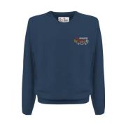 Heren Pullover IJs Kleur MC2 Saint Barth , Blue , Heren