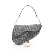 Pre-owned Fabric dior-bags Dior Vintage , Gray , Dames