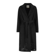 Gebelde Jas Ermanno Scervino , Black , Dames