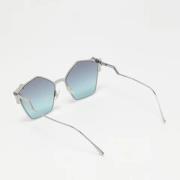 Pre-owned Metal sunglasses Fendi Vintage , Blue , Dames