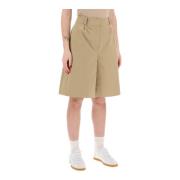 Casual Shorts Skall Studio , Beige , Dames