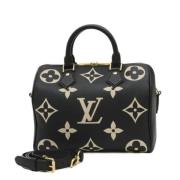 Pre-owned Fabric louis-vuitton-bags Louis Vuitton Vintage , Black , Da...