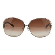 Pre-owned Plastic sunglasses Loewe Pre-owned , Brown , Dames