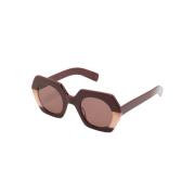 Piaf 010 Sunglasses Kaleos , Brown , Dames