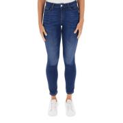 Skinny Denim Bottom Up Jeans Liu Jo , Blue , Dames