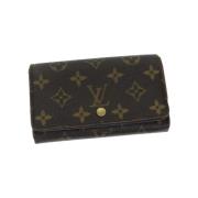 Pre-owned Canvas wallets Louis Vuitton Vintage , Brown , Dames