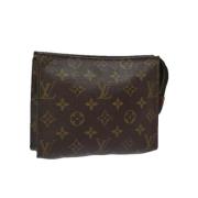 Pre-owned Canvas louis-vuitton-bags Louis Vuitton Vintage , Brown , Da...