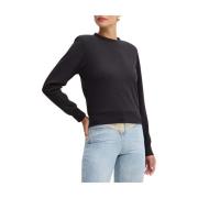 Katoenen Sweatshirt Art. 8M1618J219 Patrizia Pepe , Black , Dames