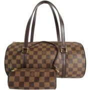 Pre-owned Canvas louis-vuitton-bags Louis Vuitton Vintage , Brown , Da...