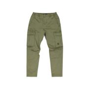 Slim Sateen Cargo in Lago Green Butcher of Blue , Green , Heren