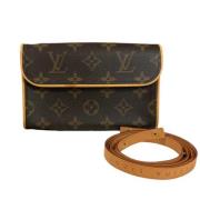 Pre-owned Fabric louis-vuitton-bags Louis Vuitton Vintage , Brown , Da...