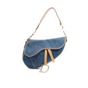 Pre-owned Denim dior-bags Dior Vintage , Blue , Dames