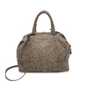 Pre-owned Leather handbags Bottega Veneta Vintage , Brown , Dames