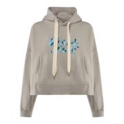 Grijze Hoodie van Katoen met Zakken Bonsai , Gray , Heren