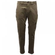 Groene Cargo Broek Ergonomische Pasvorm C.p. Company , Green , Heren