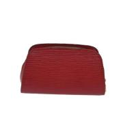 Pre-owned Leather louis-vuitton-bags Louis Vuitton Vintage , Red , Dam...