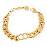 Pre-owned Metal dior-jewelry Dior Vintage , Yellow , Dames