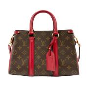 Pre-owned Fabric louis-vuitton-bags Louis Vuitton Vintage , Brown , Da...