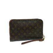 Pre-owned Canvas louis-vuitton-bags Louis Vuitton Vintage , Brown , Da...