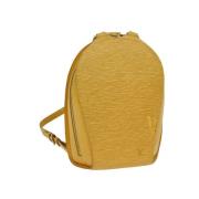 Pre-owned Leather louis-vuitton-bags Louis Vuitton Vintage , Yellow , ...