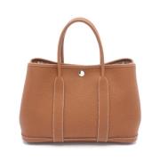 Pre-owned Leather handbags Hermès Vintage , Brown , Dames