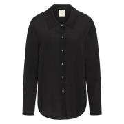 Zwarte Metra Shirt voor Vrouwen Heartmade , Black , Dames