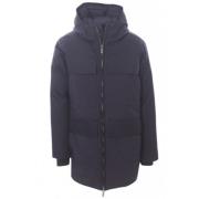 Parka met capuchon en zakken K-Way , Blue , Heren