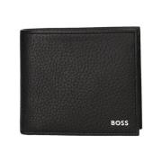 Sleutelhanger en Portemonnee Set met Munt Hugo Boss , Black , Heren