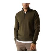 Groene Half Zip Trui voor de herfst Dstrezzed , Green , Heren