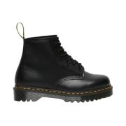 Nappa leren enkellaarzen Dr. Martens , Black , Heren