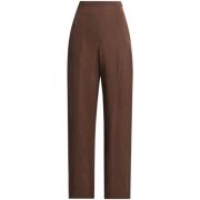 Choco Pants voor een stijlvolle look Loulou Studio , Brown , Dames