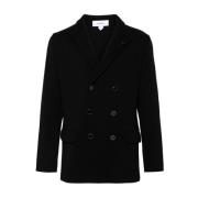 Peacoat Jackets in Maglia Stijl Lardini , Black , Heren