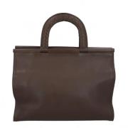 Pre-owned Leather handbags Bottega Veneta Vintage , Brown , Dames