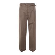 Walnoot Cacao Geriemde Easy Broek Lemaire , Brown , Heren