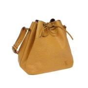 Pre-owned Leather louis-vuitton-bags Louis Vuitton Vintage , Yellow , ...