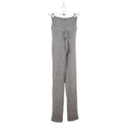 Pre-owned Cashmere bottoms Chanel Vintage , Gray , Dames