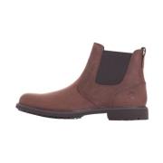 Instap Elastische Laarzen Timberland , Brown , Heren