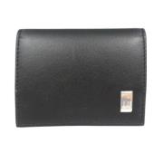 Pre-owned Leather wallets Dunhill Pre-owned , Black , Dames