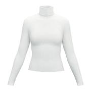 Stijlvolle Gebreide Top Emme DI Marella , White , Dames