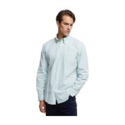 Regent Regelijke FIT Sport Shirt, Seersucker Strek, knoop-down kraag B...