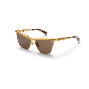 Bps169 C Sunglasses Balmain , Yellow , Dames