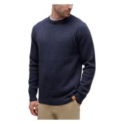 Raglan Phillips Crew Neck Sweater Timberland , Blue , Heren