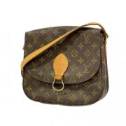 Pre-owned Fabric shoulder-bags Louis Vuitton Vintage , Brown , Dames